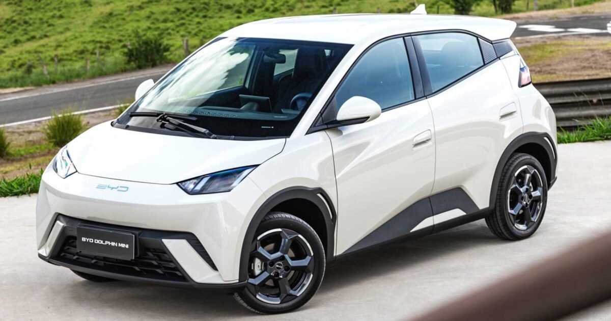 BYD lidera disparada entre os elétricos mais vendidos do Brasil no 1º semestre
