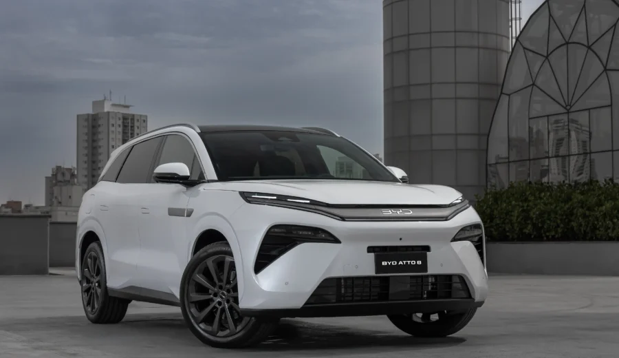 BYD Atto 8, SUV de 7 lugares