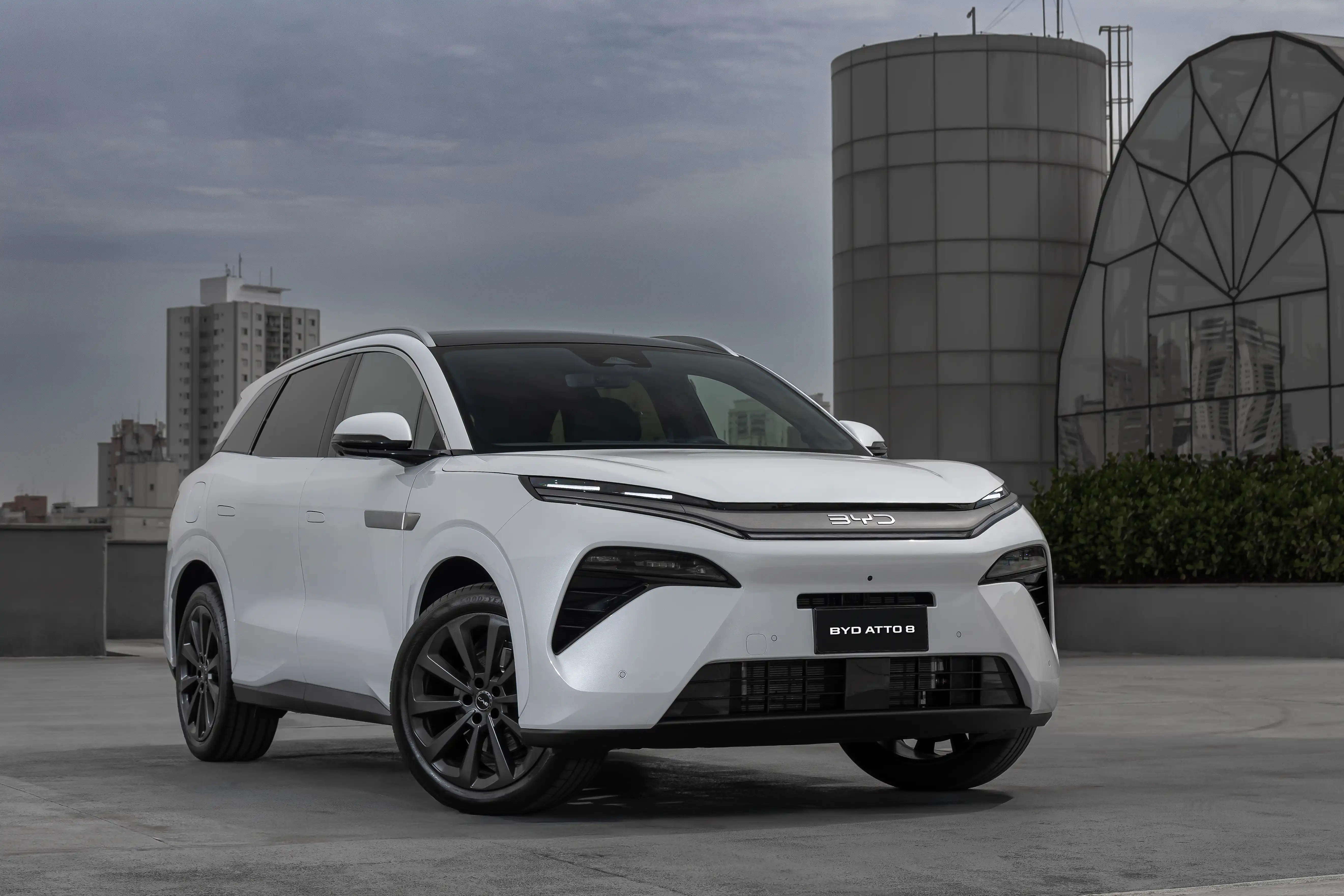 BYD Atto 8, SUV de 7 lugares
